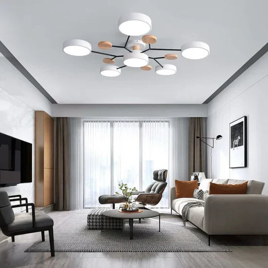 Clio Modern Round LED Ceiling Lamp