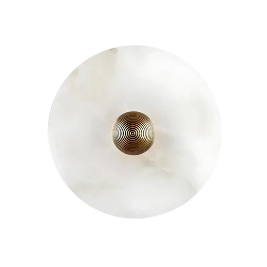 Vivia Round LED Wall Lamp from Albast in Scandinavian Style