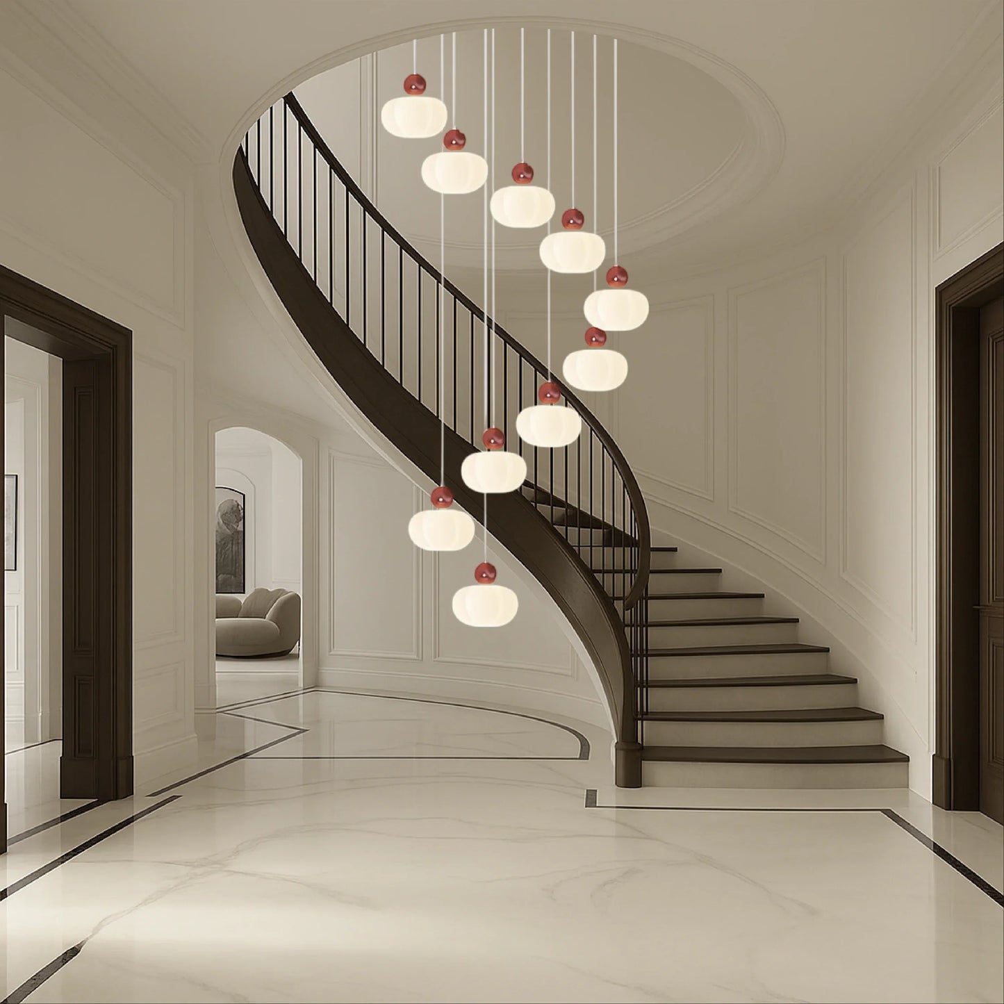 Aestara Art Deco Chandelier