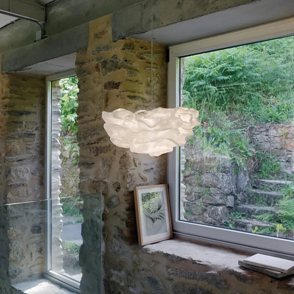 Adeo Modern Cloud Shape Pendant Lamp in White
