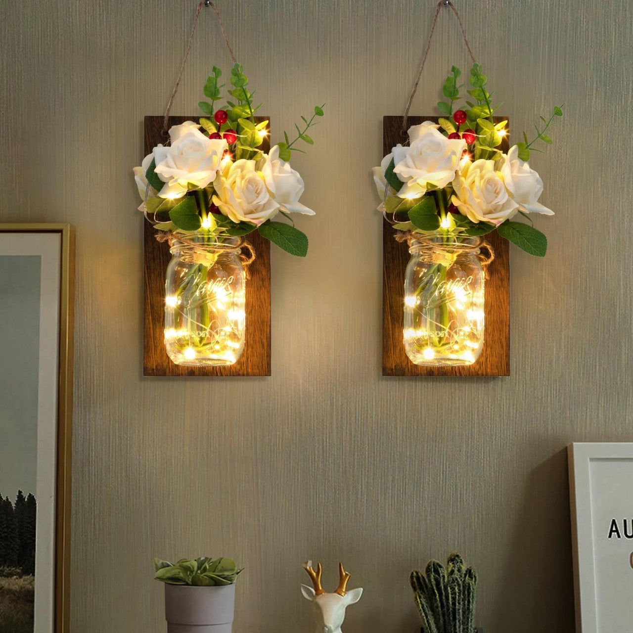 Twinkling Tree Blossom Sconce by Casa Solaro™