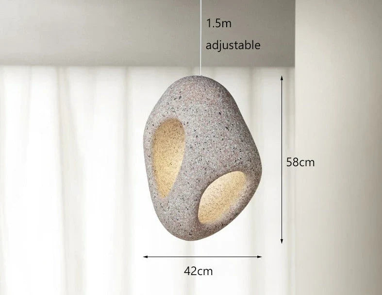 Thalira Modern Creative LED Pendant Lamp Wabi Sabi