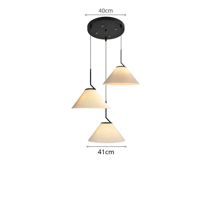 Soralia Scandinavian Pendant Lamp with Folded Design