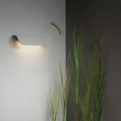 Astoria Modern Curved Outdoor Wall Lamp
