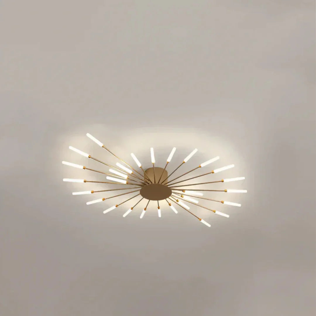 Spiral Luxury LED Ceiling Lamp | Stylish Ceiling Light for Living Room