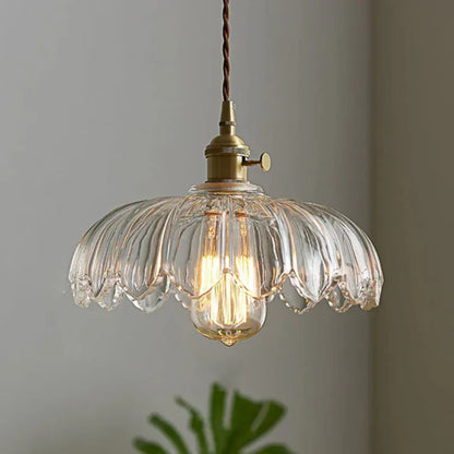Xyvora Vintage Glass Pendant Lamp