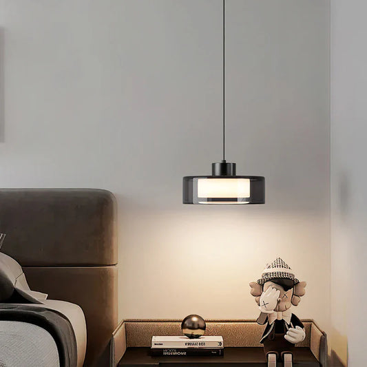 Zephyrella Italian Glass Pendant Lamp in Elegant Design