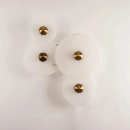 Vivia Round LED Wall Lamp from Albast in Scandinavian Style