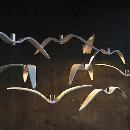 Lorenae - Wing-shaped Modern LED Pendant Lamp