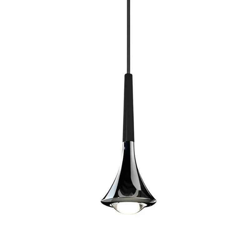 Leontia Scandinavian Drop-Shaped Metal Pendant Lamp