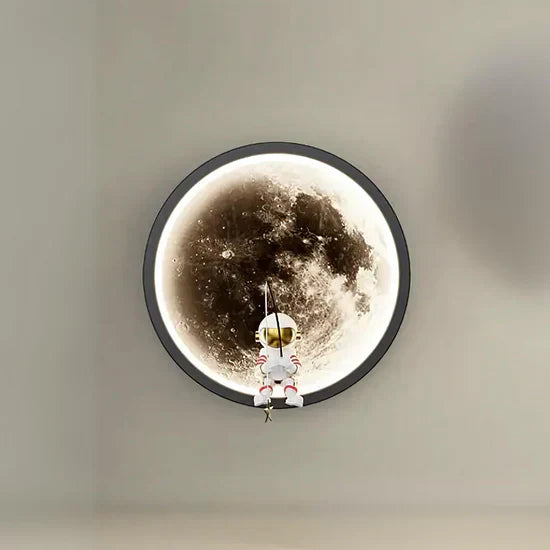 Velmir LED Wall Lamp Moon Astronaut