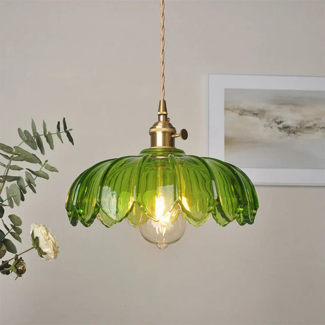 Xyvora Vintage Glass Pendant Lamp