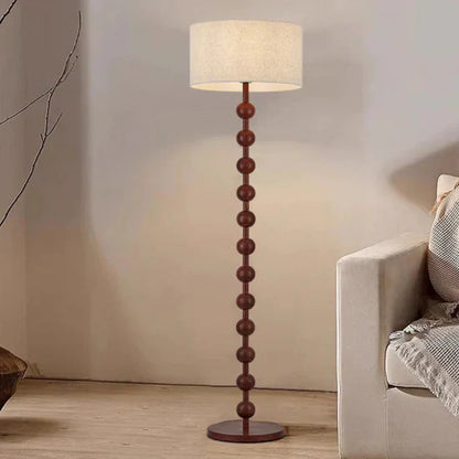 Nysa Stylish Wooden Floor Lamp