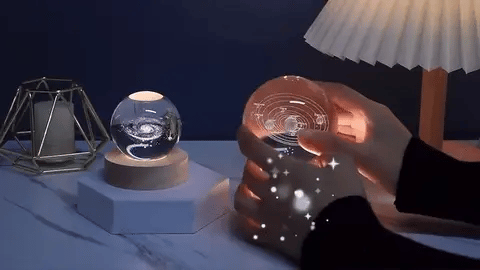 Crystal Ball - Night Lamp
