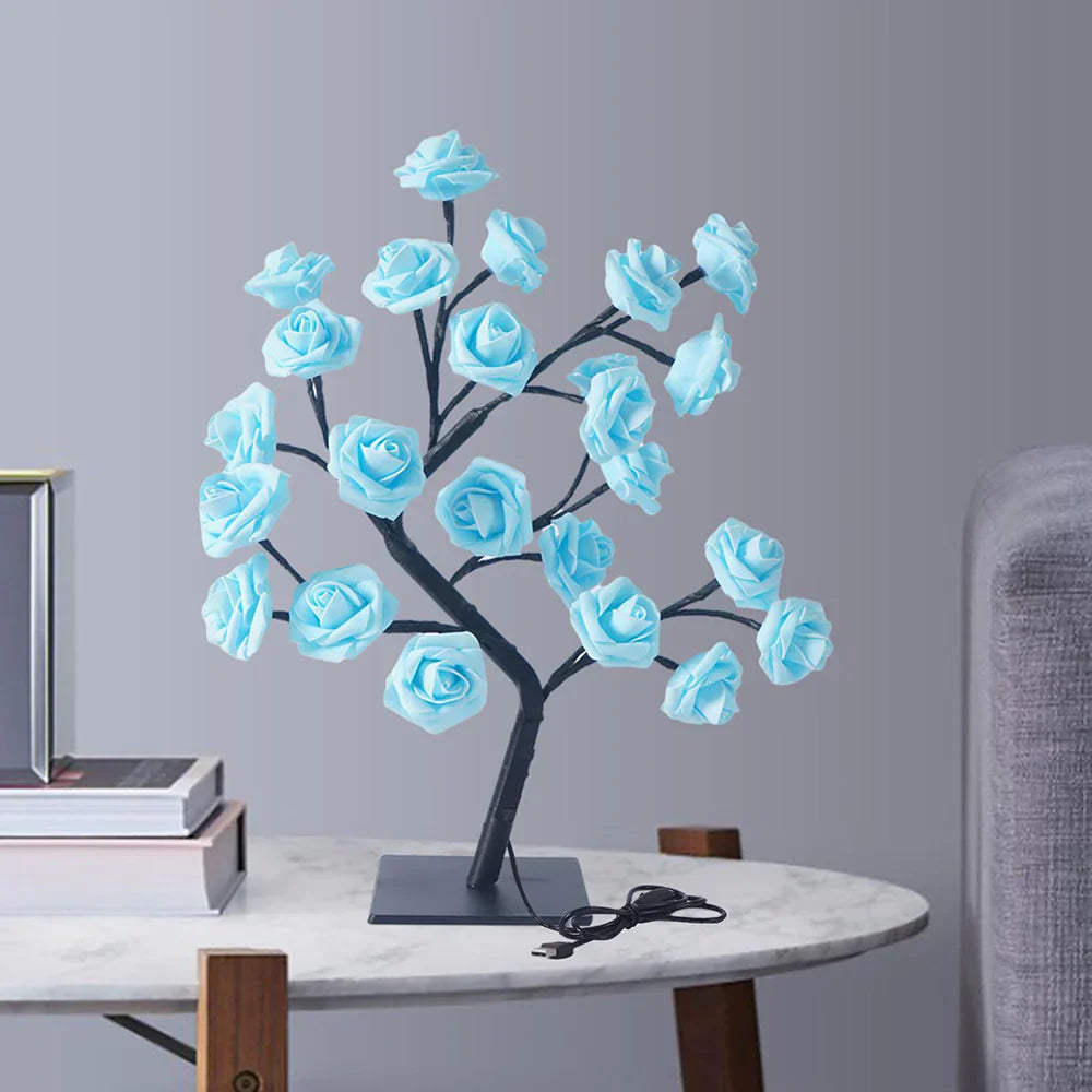 The Twinkling Tree Charming Rose Tree by Casa Solaro™