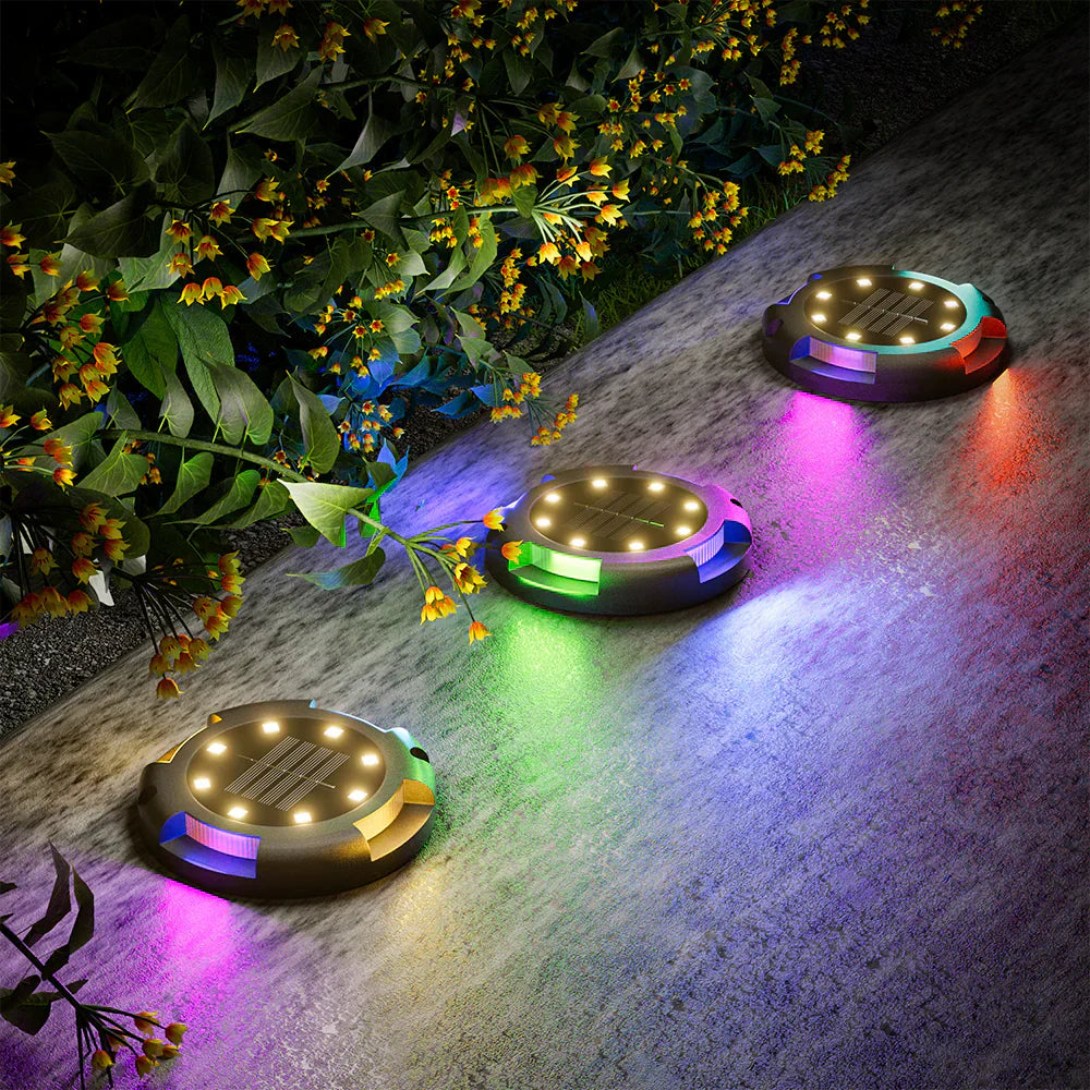 Rust-proof Onyx Solar Ground Light (Pack of 4)