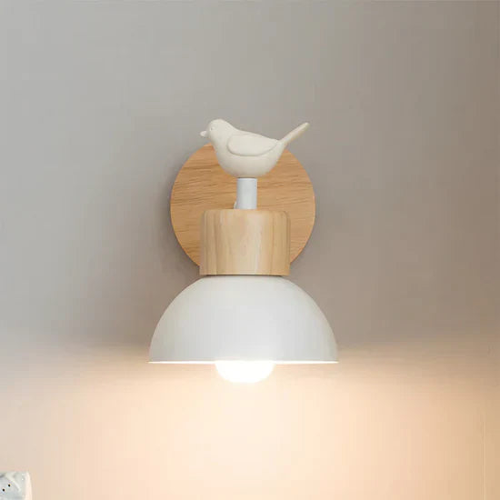 Xenia Stylish Wooden Wall Lamp