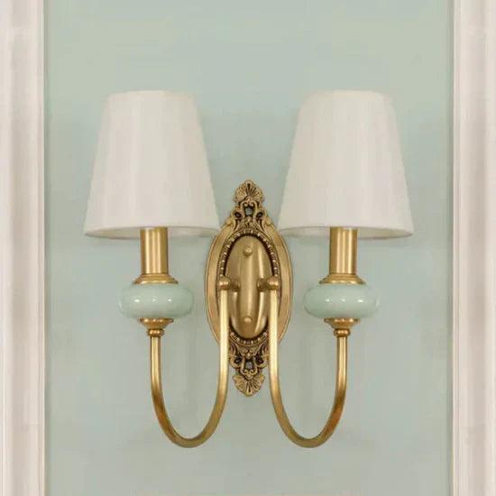 Halcyon Vintage Retro Wall Lamp Copper