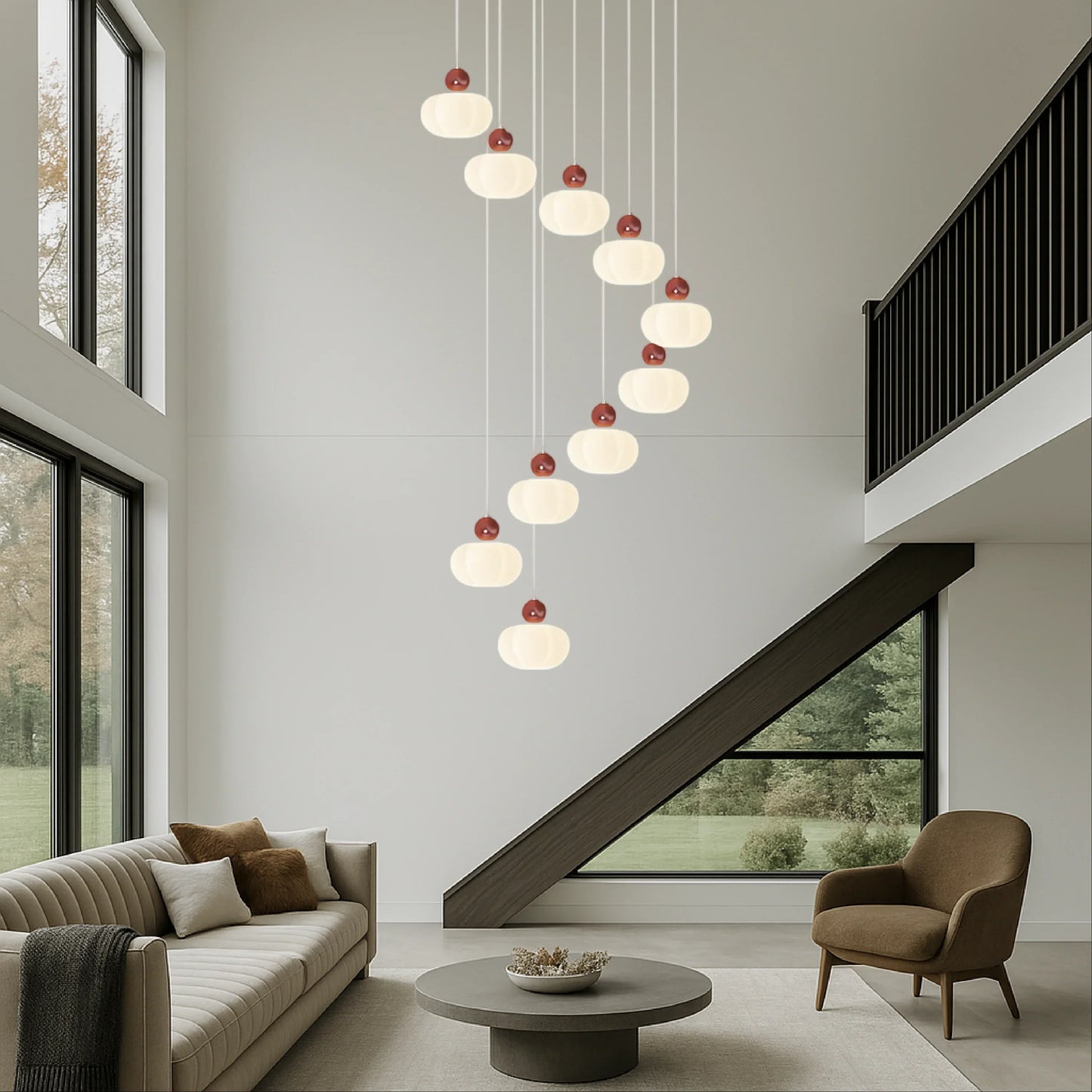 Aestara Art Deco Chandelier