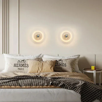 Simo Vintage Glass Wall Lamp