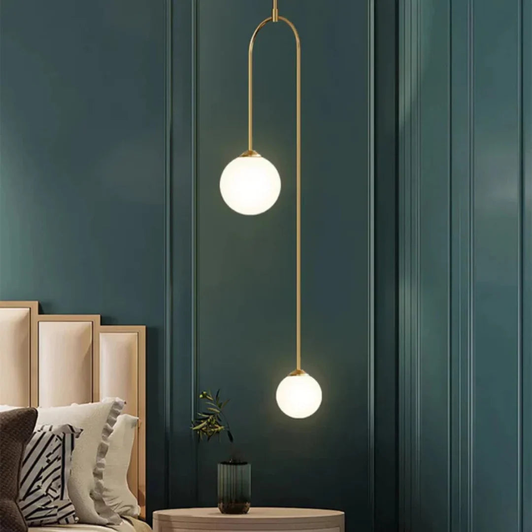 Fayr Stylish Living Room Glass Pendant Lamp