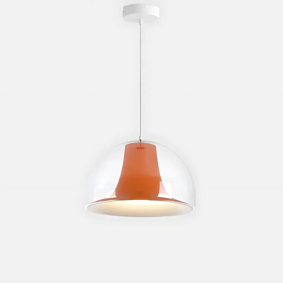 Helios Luxury Semicircular Pendant Lamp Glass