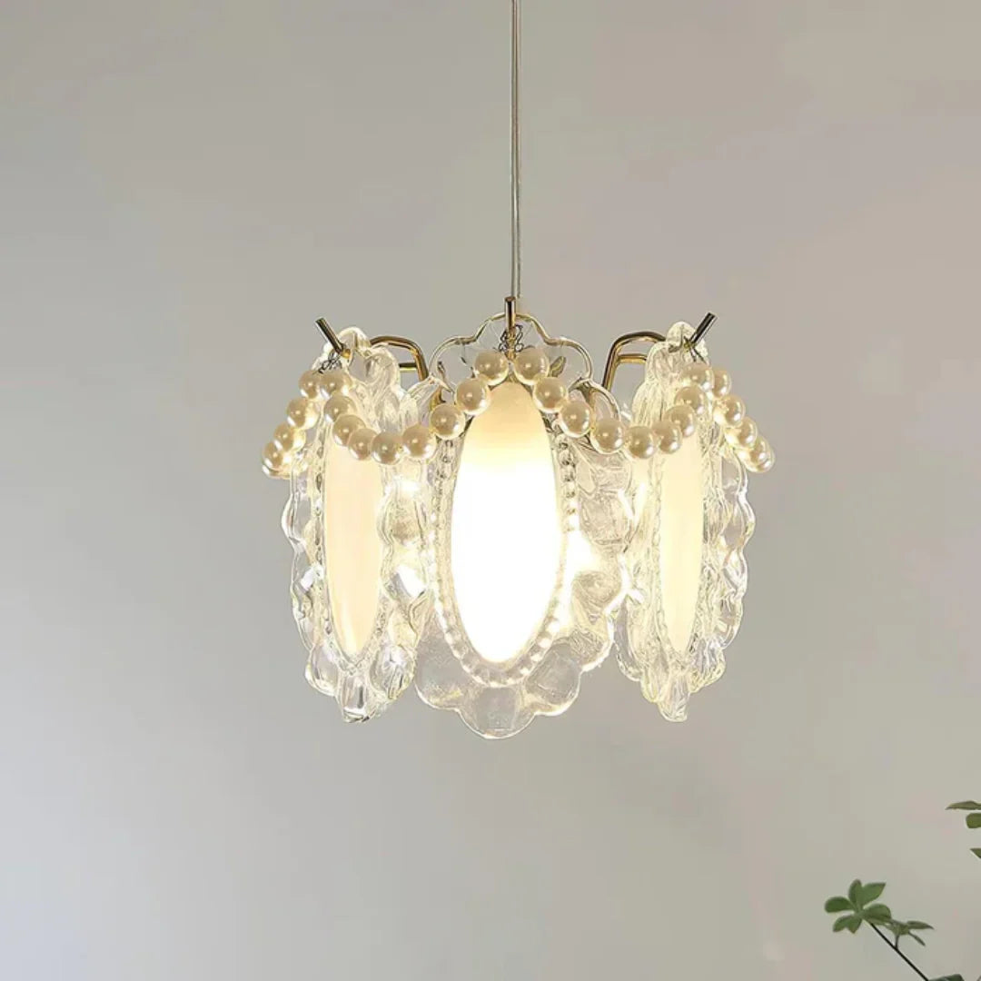 Aetha Flower-shaped pendant lamp