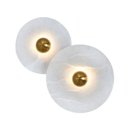 Vivia Round LED Wall Lamp from Albast in Scandinavian Style