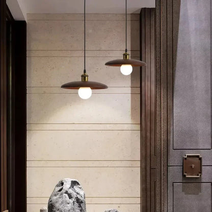 Virena Nordic Minimalist Wooden LED Pendant Lamp