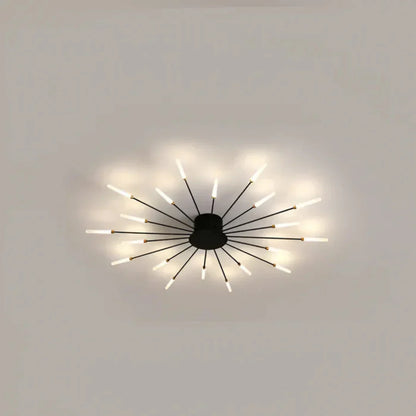 Spiral Luxury LED Ceiling Lamp | Stylish Ceiling Light for Living Room