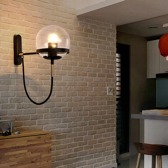 Euphile Stylish Glass Wall Lamp