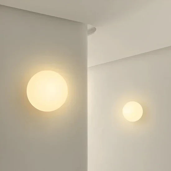 Pietas Stylish Glass Wall Lamp