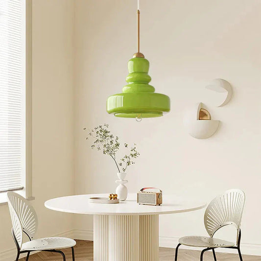 Astraea Vintage Glass Pendant Lamp