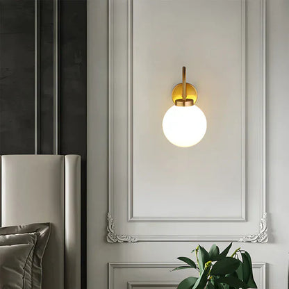 Licinia Wall Lamp with Glass Ball