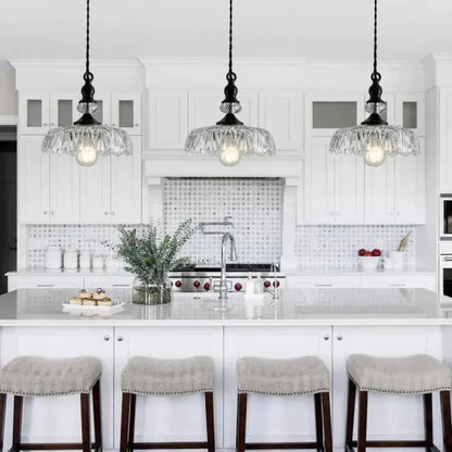 Aelius Stylish Retro Glass Pendant Lamp