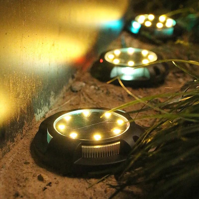 Rust-proof Onyx Solar Ground Light (Pack of 4)
