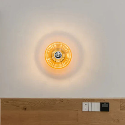 Simo Vintage Glass Wall Lamp