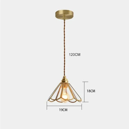 Brivon Design Hanging Lamp Stained Glass