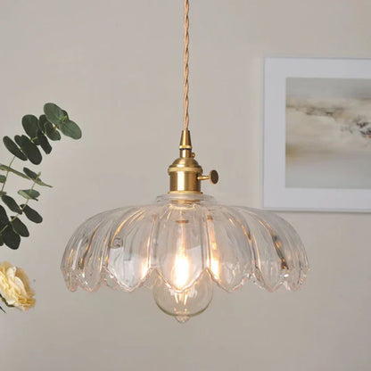 Xyvora Vintage Glass Pendant Lamp