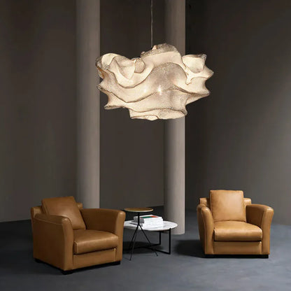 Adeo Modern Cloud Shape Pendant Lamp in White