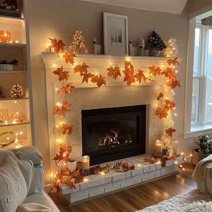 Twinkling Tree Glistening Garlands by Casa Solaro™