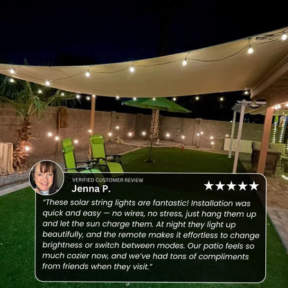 Solar Festoon Lights