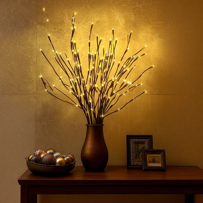 Twinkling Tree Willow Branch by Casa Solaro™