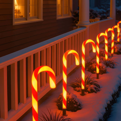 Twinkling Tree Candy Cane by Casa Solaro™