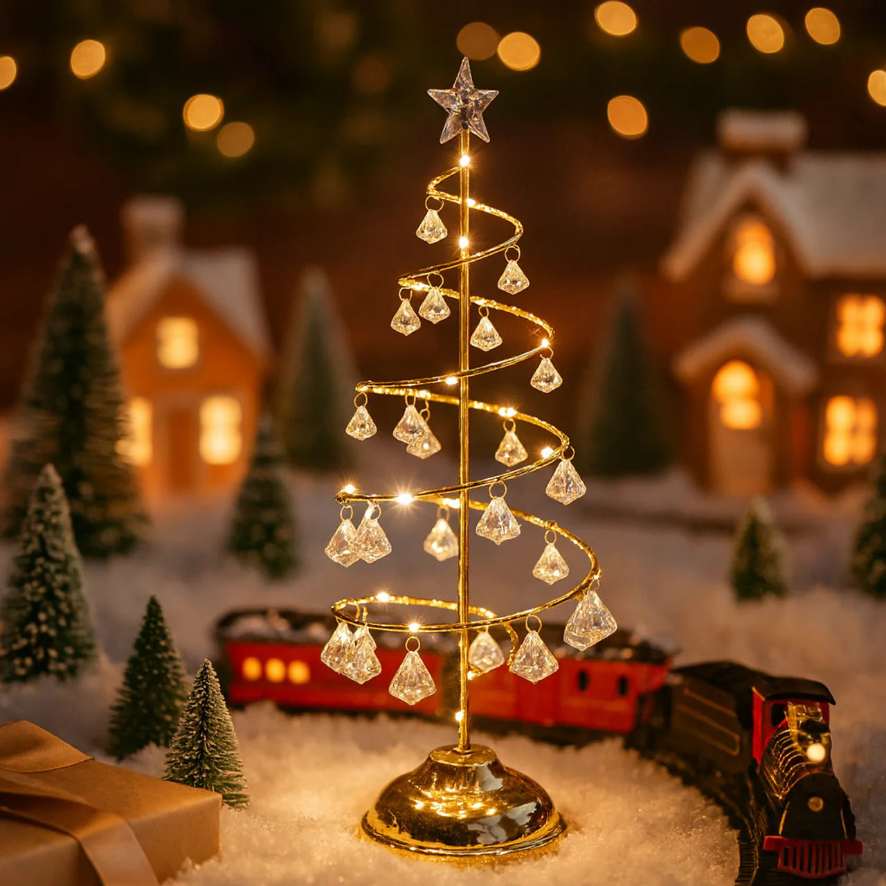 The Twinkling Christmas Tree by Casa Solaro™