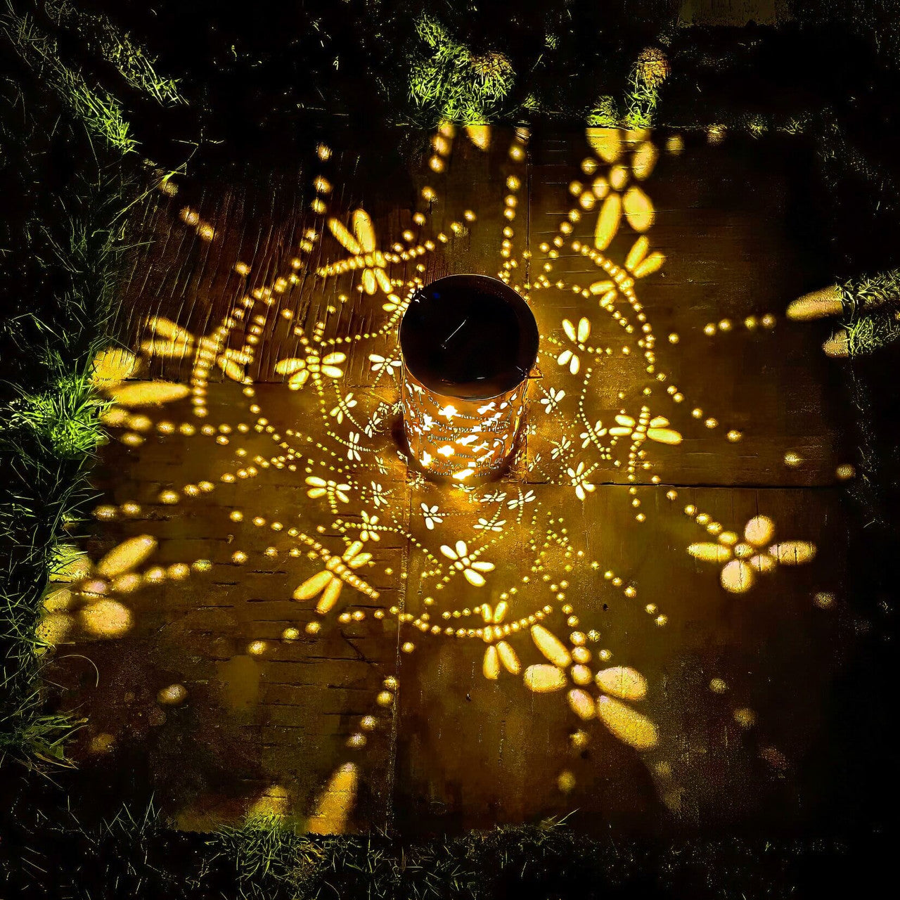 Twinkling Tree Dragonfly Lantern by Casa Solaro™