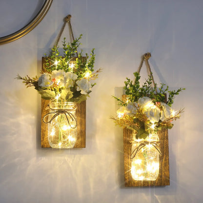 Twinkling Tree Blossom Sconce by Casa Solaro™