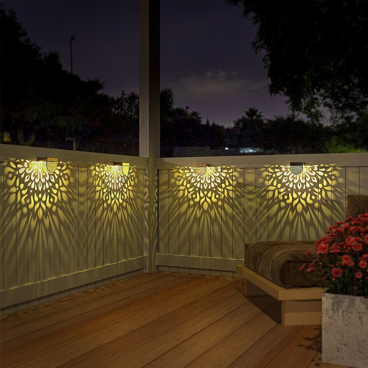 Twinkling Tree Silhouette Light by Casa Solaro™