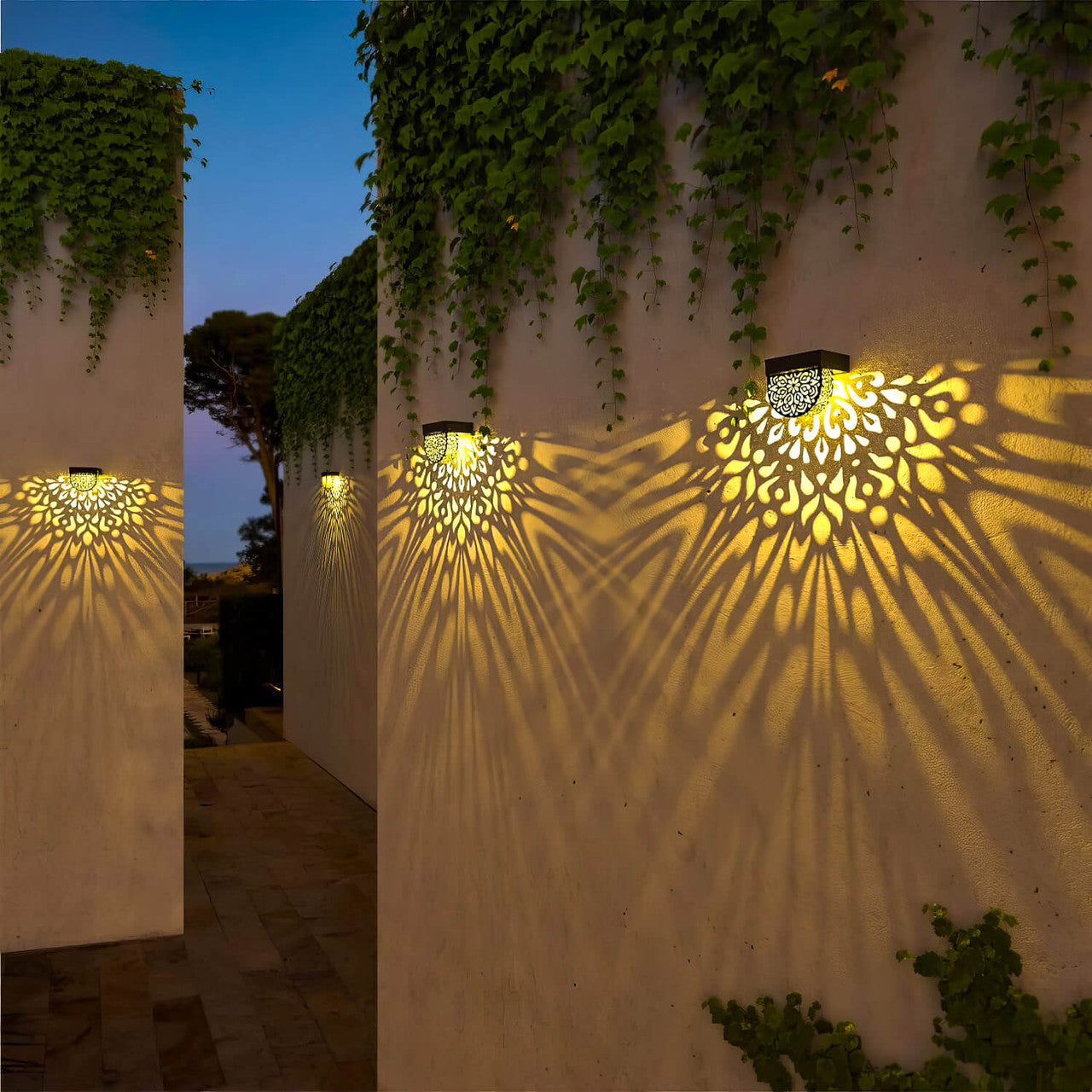 Twinkling Tree Silhouette Light by Casa Solaro™