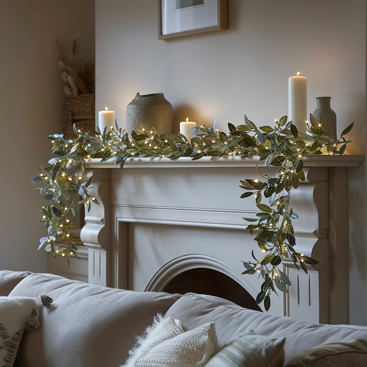 Twinkling Tree Olive Vine by Casa Solaro™